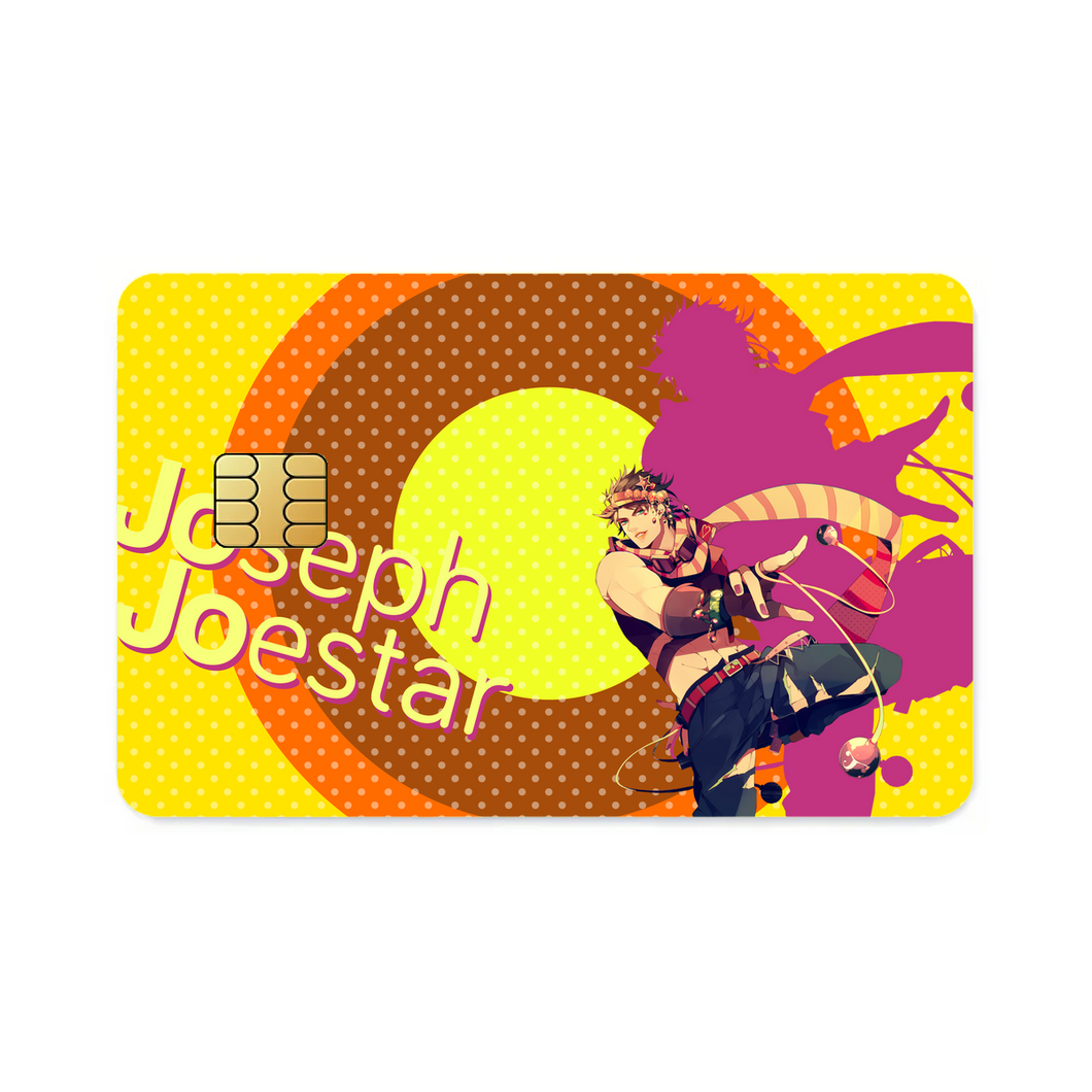 Joseph Joestar  Credit Card Skins (4-in-1 Pack)