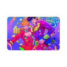 Load image into Gallery viewer, Josuke and Giorgio  Credit Card Skins (4-in-1 Pack)

