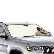 Load image into Gallery viewer, Jotaro Kujo and Jolyne Cujoh  Car Sunshade
