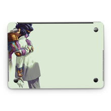 Load image into Gallery viewer, Jotaro Kujo and Star Platinum / Diamond is Unbreakable Macbook Skin
