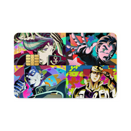 Jotaro Kujo Josuke Higashikata and Okuyasu Nijimura  Credit Card Skins (4-in-1 Pack)