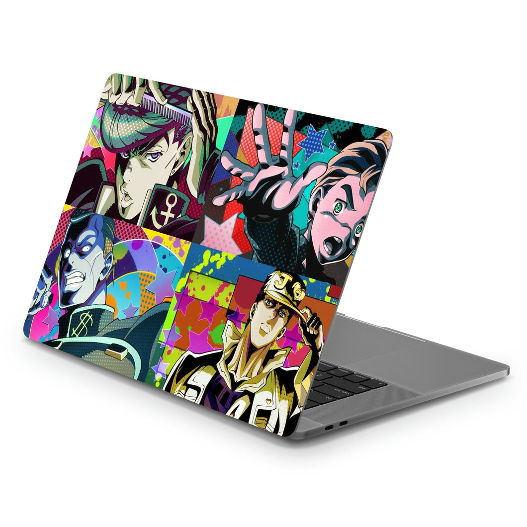 Jotaro Kujo Josuke Higashikata and Okuyasu Nijimura  Macbook Skin