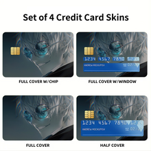 Load image into Gallery viewer, Jujutsu Kaisen  Credit Card Skins (4-in-1 Pack)
