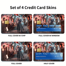 Load image into Gallery viewer, Jujutsu Kaisen  Credit Card Skins (4-in-1 Pack)
