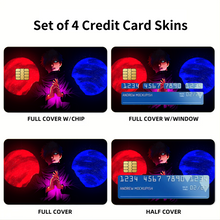 Load image into Gallery viewer, Jujutsu Kaisen  Credit Card Skins (4-in-1 Pack)
