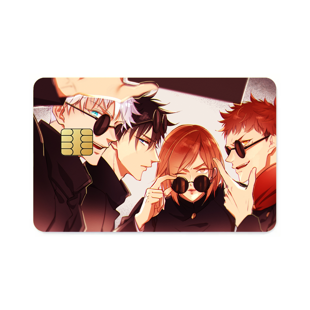 Jujutsu Kaisen  Credit Card Skins (4-in-1 Pack)