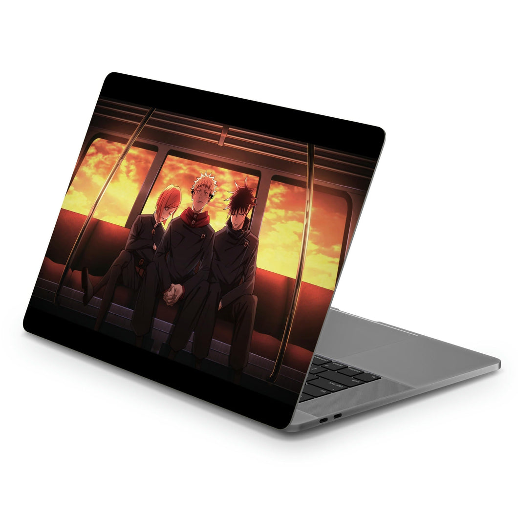 Jujutsu Kaisen Megumi Fushiguro, Nobara Kugisaki  Macbook Skin