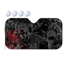 Load image into Gallery viewer, Jujutsu Kaisen Megumi Fushiguro, Nobara Kugisaki, Kento Nanami, Toge Inumaki, Maki Zenin  Car Sunshade
