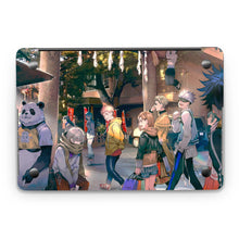 Load image into Gallery viewer, Jujutsu Kaisen Megumi Fushiguro, Nobara Kugisaki, Kento Nanami, Toge Inumaki, Maki Zenin  Macbook Skin
