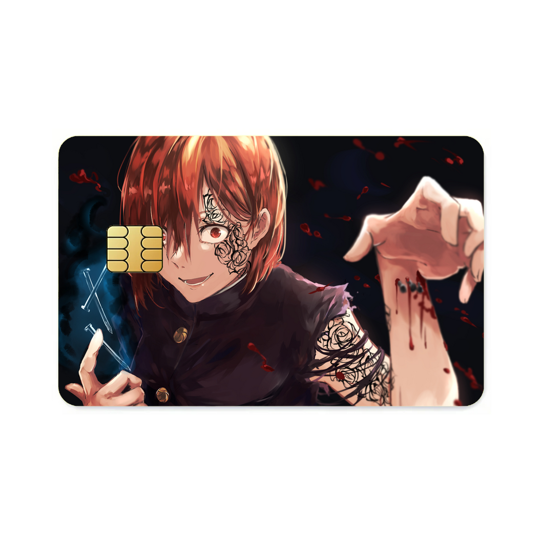 Jujutsu Kaisen Nobara Kugisaki  Credit Card Skins (4-in-1 Pack)