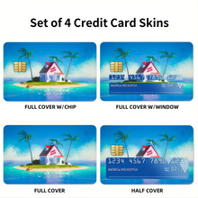 Load image into Gallery viewer, K A M E - H O U S E Credit Card Skins (4-in-1 Pack)
