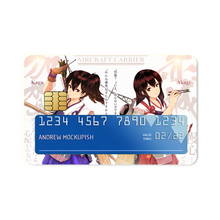 Load image into Gallery viewer, Kaga x Akagi Credit Card Skins (4-in-1 Pack)

