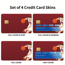Load image into Gallery viewer, Kagami Taiga  Credit Card Skins (4-in-1 Pack)
