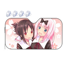 Load image into Gallery viewer, Kaguya and Chika  Car Sunshade
