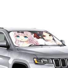 Load image into Gallery viewer, Kaguya and Chika  Car Sunshade
