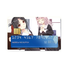 Load image into Gallery viewer, Kaguya and Chika  Credit Card Skins (4-in-1 Pack)
