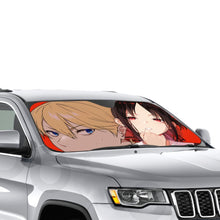 Load image into Gallery viewer, Kaguya and Miyuki Car Sunshade
