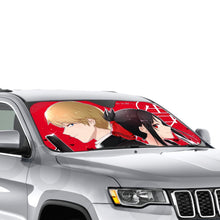 Load image into Gallery viewer, Kaguya and Miyuki Car Sunshade
