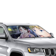 Load image into Gallery viewer, Kaguya and Miyuki  Car Sunshade
