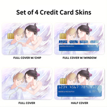 Load image into Gallery viewer, Kaguya and Miyuki  Credit Card Skins (4-in-1 Pack)
