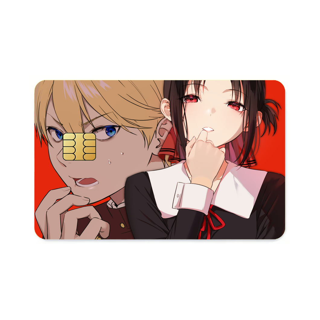 Kaguya and Miyuki Credit Card Skins (4-in-1 Pack)