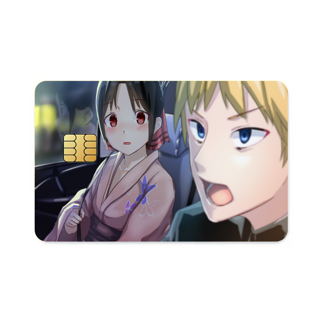 Kaguya and Miyuki  Credit Card Skins (4-in-1 Pack)