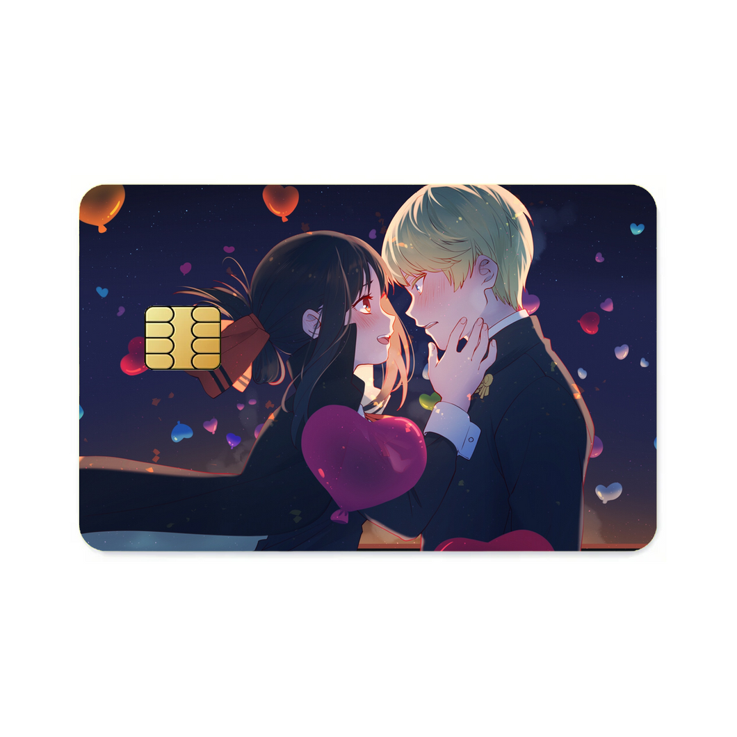 Kaguya and Miyuki Credit Card Skins (4-in-1 Pack)