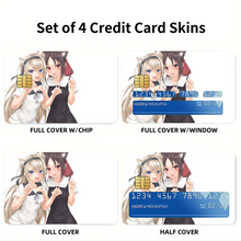 Load image into Gallery viewer, Kaguya and Miyuki&#39;s sister  Credit Card Skins (4-in-1 Pack)
