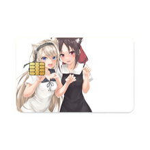 Load image into Gallery viewer, Kaguya and Miyuki&#39;s sister  Credit Card Skins (4-in-1 Pack)
