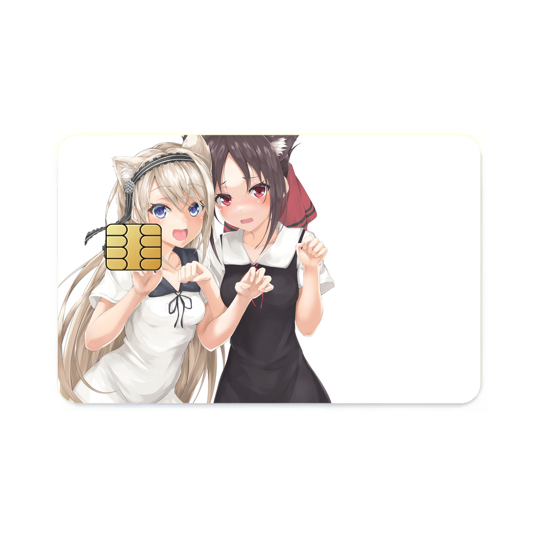 Kaguya and Miyuki's sister  Credit Card Skins (4-in-1 Pack)