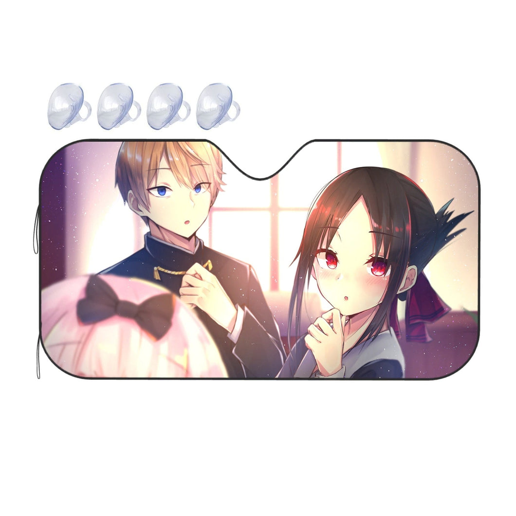 Kaguya, Chika and Miyuki  Car Sunshade