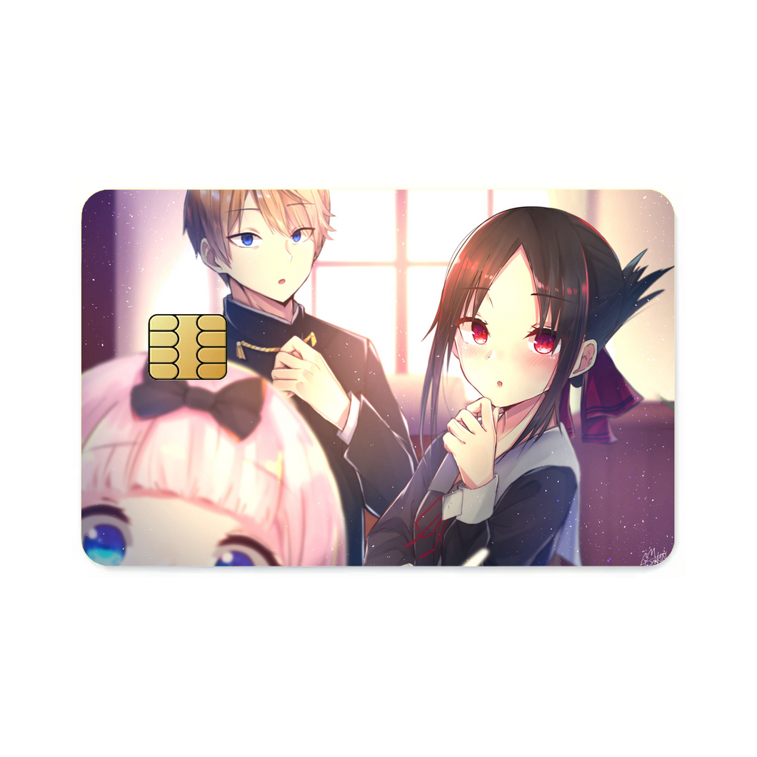 Kaguya, Chika and Miyuki  Credit Card Skins (4-in-1 Pack)
