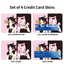 Load image into Gallery viewer, Kaguya-sama: Love Is War  Credit Card Skins (4-in-1 Pack)

