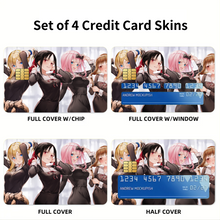 Load image into Gallery viewer, Kaguya-sama: Love Is War  Credit Card Skins (4-in-1 Pack)
