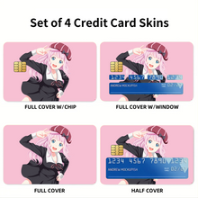Load image into Gallery viewer, Kaguya-sama: Love Is War  Credit Card Skins (4-in-1 Pack)
