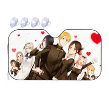 Load image into Gallery viewer, Kaguya-sama: Love is War Kaguya Shinomiya, Chika Fujiwara, Miyuki Shirogane, Ai Hayasaka, Kei Shirogane  Car Sunshade
