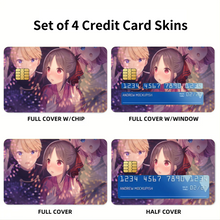 Load image into Gallery viewer, Kaguya-sama: Love is War Kaguya Shinomiya, Chika Fujiwara, Miyuki Shirogane  Credit Card Skins (4-in-1 Pack)
