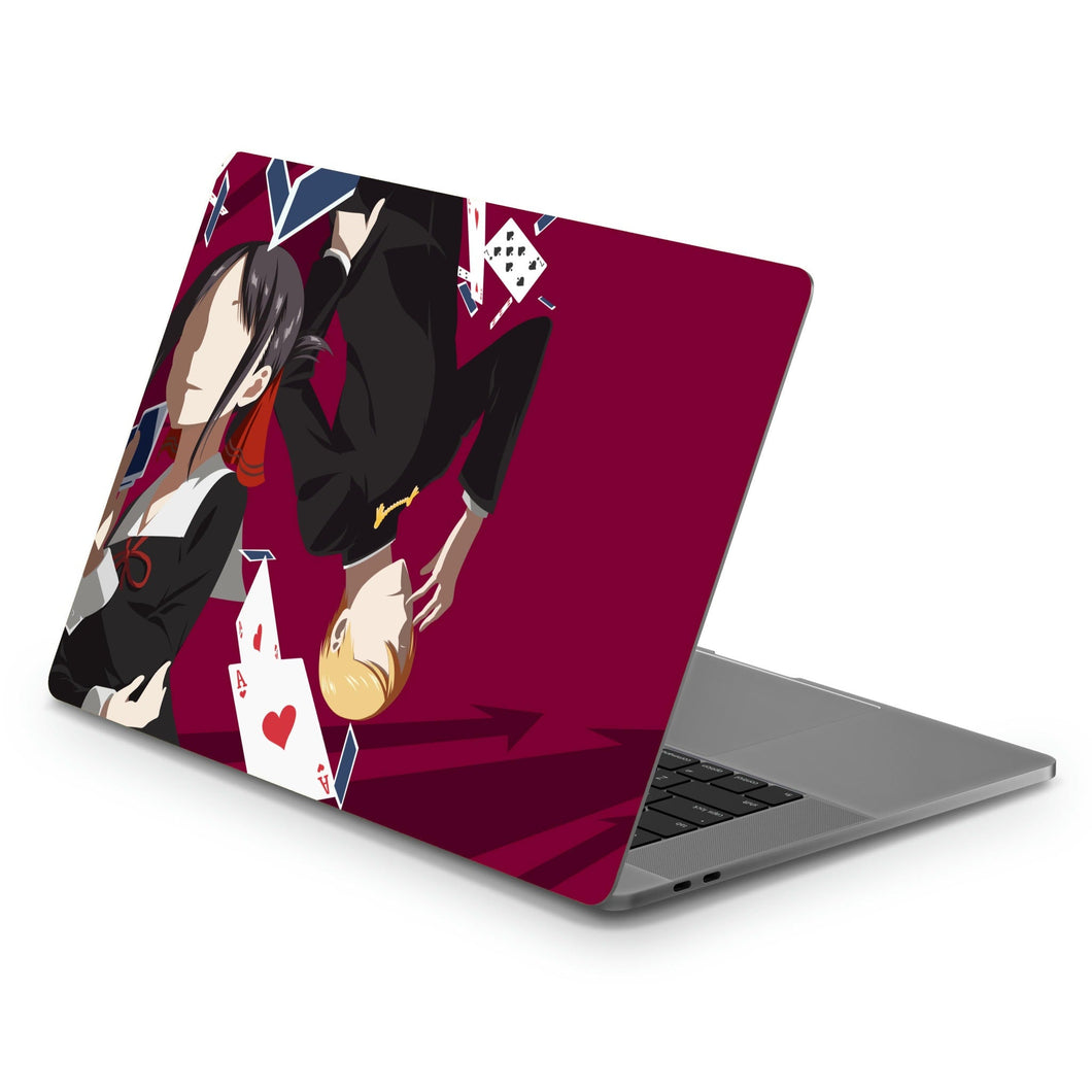 Kaguya-sama: Love is War Kaguya Shinomiya, Miyuki Shirogane  Macbook Skin