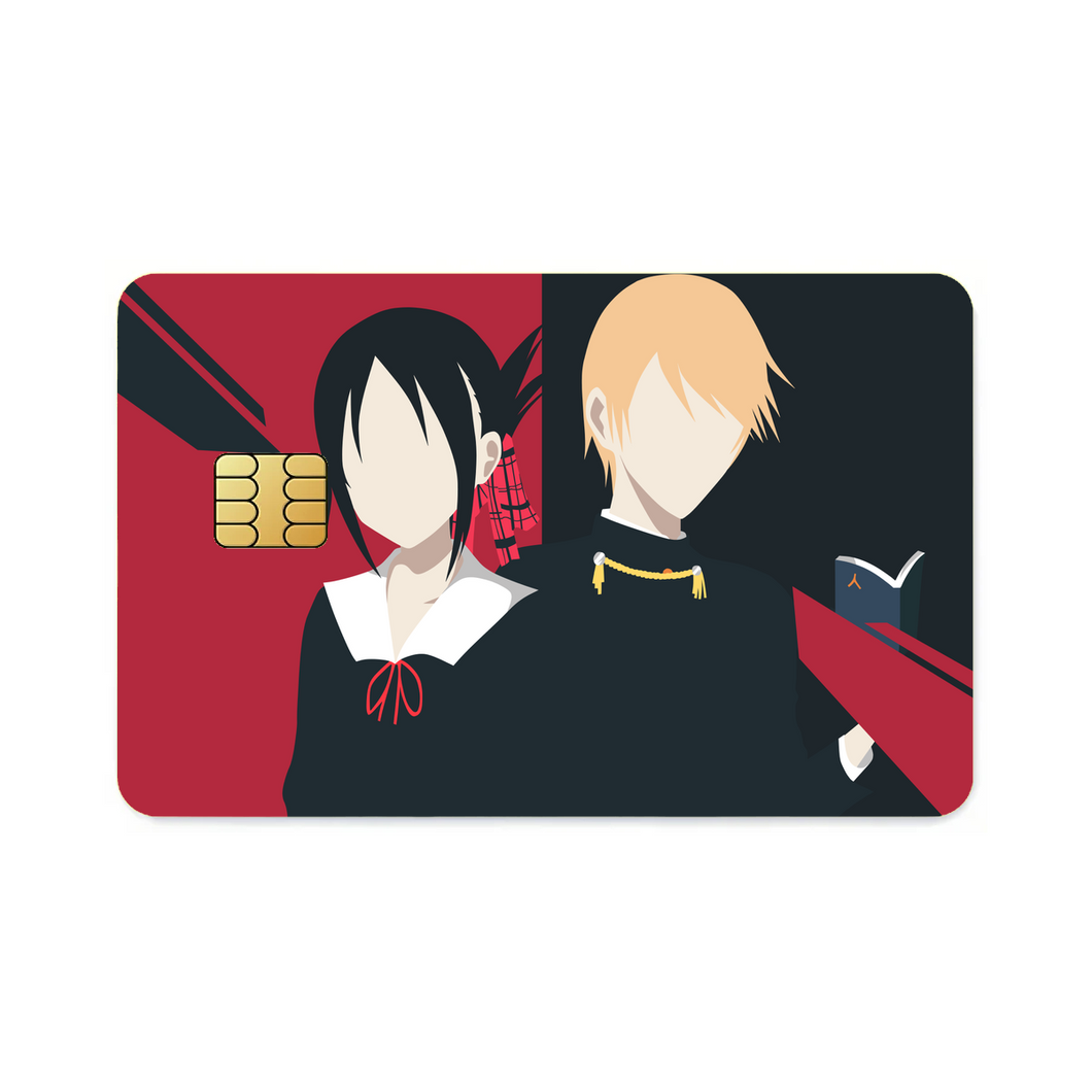 Kaguya-sama: Love Is War Minimalist  Credit Card Skins (4-in-1 Pack)