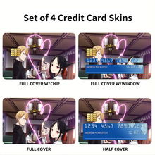 Load image into Gallery viewer, Kaguya-sama wa Kokurasetai  Credit Card Skins (4-in-1 Pack)

