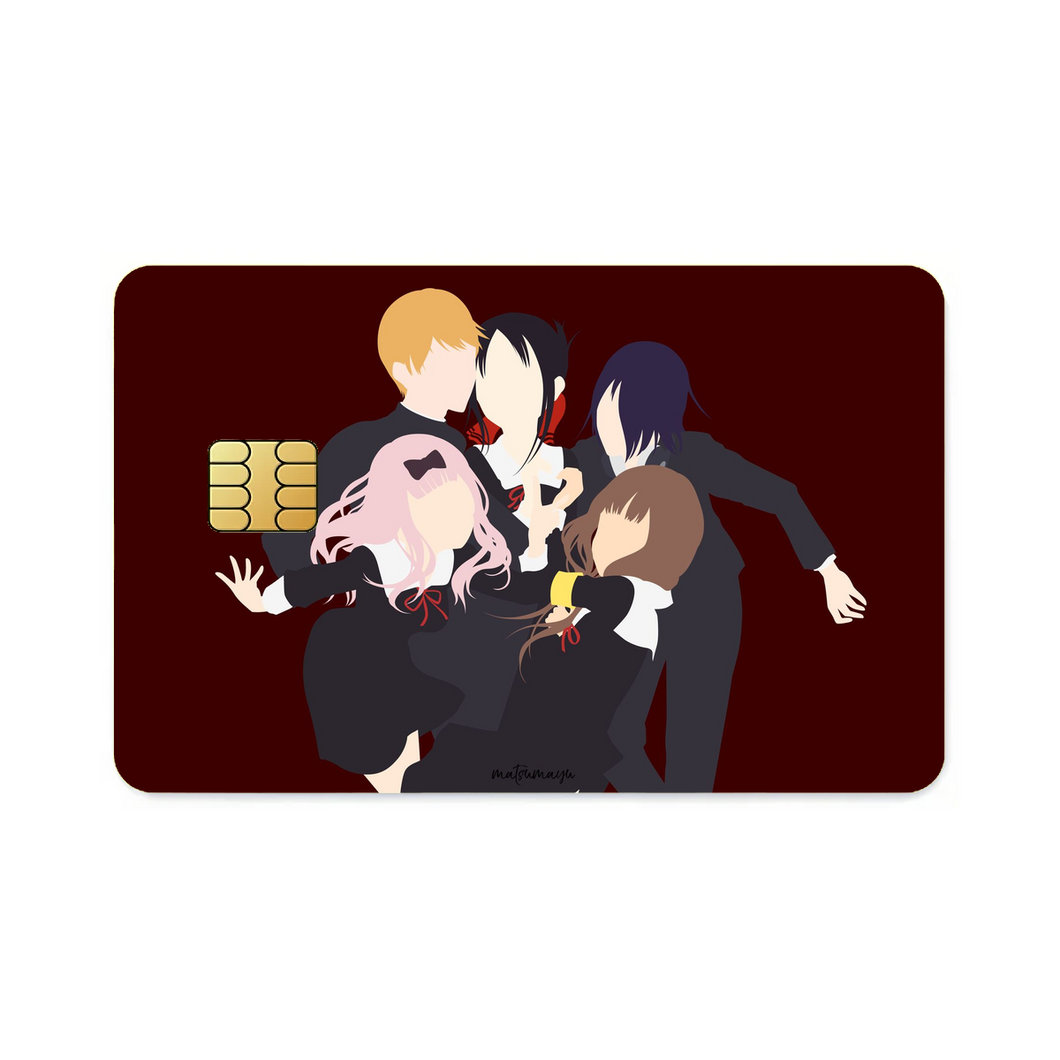 Kaguya-sama wa Kokurasetai?  Credit Card Skins (4-in-1 Pack)