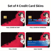 Load image into Gallery viewer, Kaguya Shinomiya  Credit Card Skins (4-in-1 Pack)
