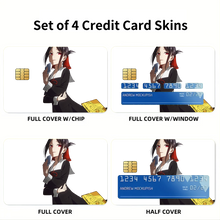 Load image into Gallery viewer, Kaguya Shinomiya  Credit Card Skins (4-in-1 Pack)
