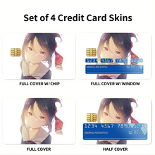 Load image into Gallery viewer, Kaguya Shinomiya  Credit Card Skins (4-in-1 Pack)

