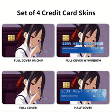 Load image into Gallery viewer, Kaguya Shinomiya  Credit Card Skins (4-in-1 Pack)
