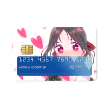 Load image into Gallery viewer, Kaguya Shinomiya Credit Card Skins (4-in-1 Pack)
