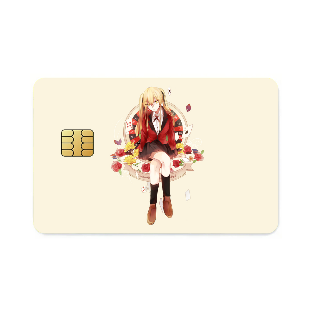 Kakegurui  Credit Card Skins (4-in-1 Pack)