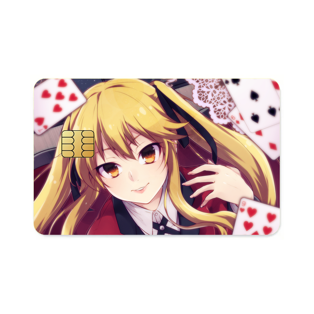 Kakegurui  Credit Card Skins (4-in-1 Pack)