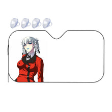 Load image into Gallery viewer, Kakegurui Kirari Momobami  Car Sunshade
