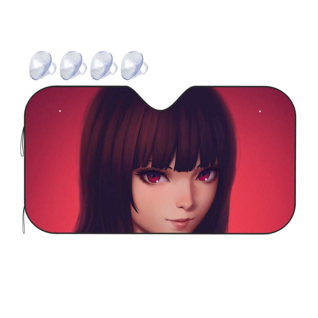Kakegurui Yumeko Jabami  Car Sunshade
